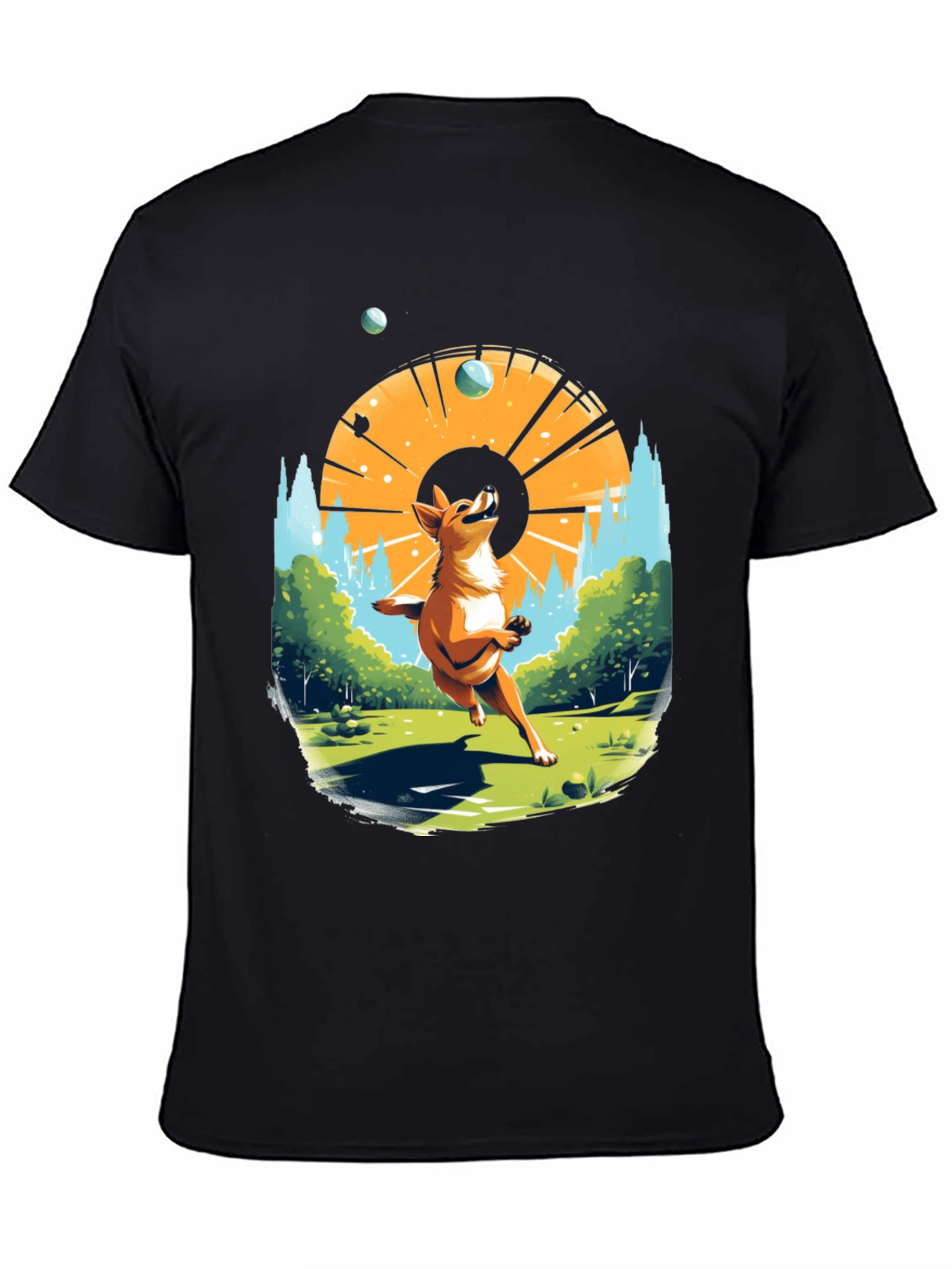 Dog Lover T-Shirt: Catching Spheres