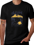 Awesome Life Graphic T-Shirt - Be Grateful Tee