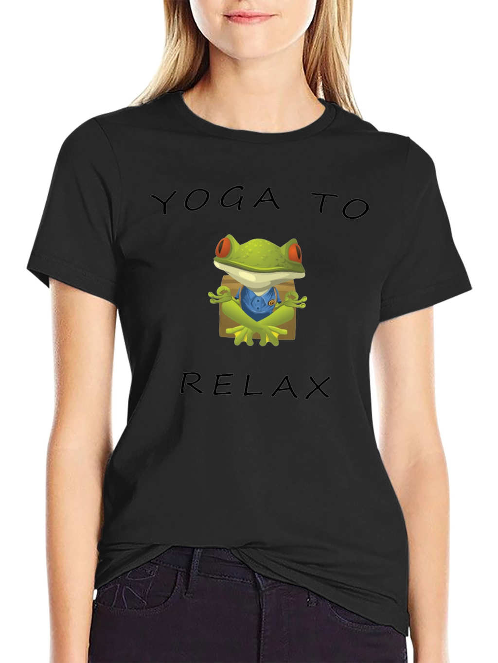 Yoga Frog Relax T-Shirt