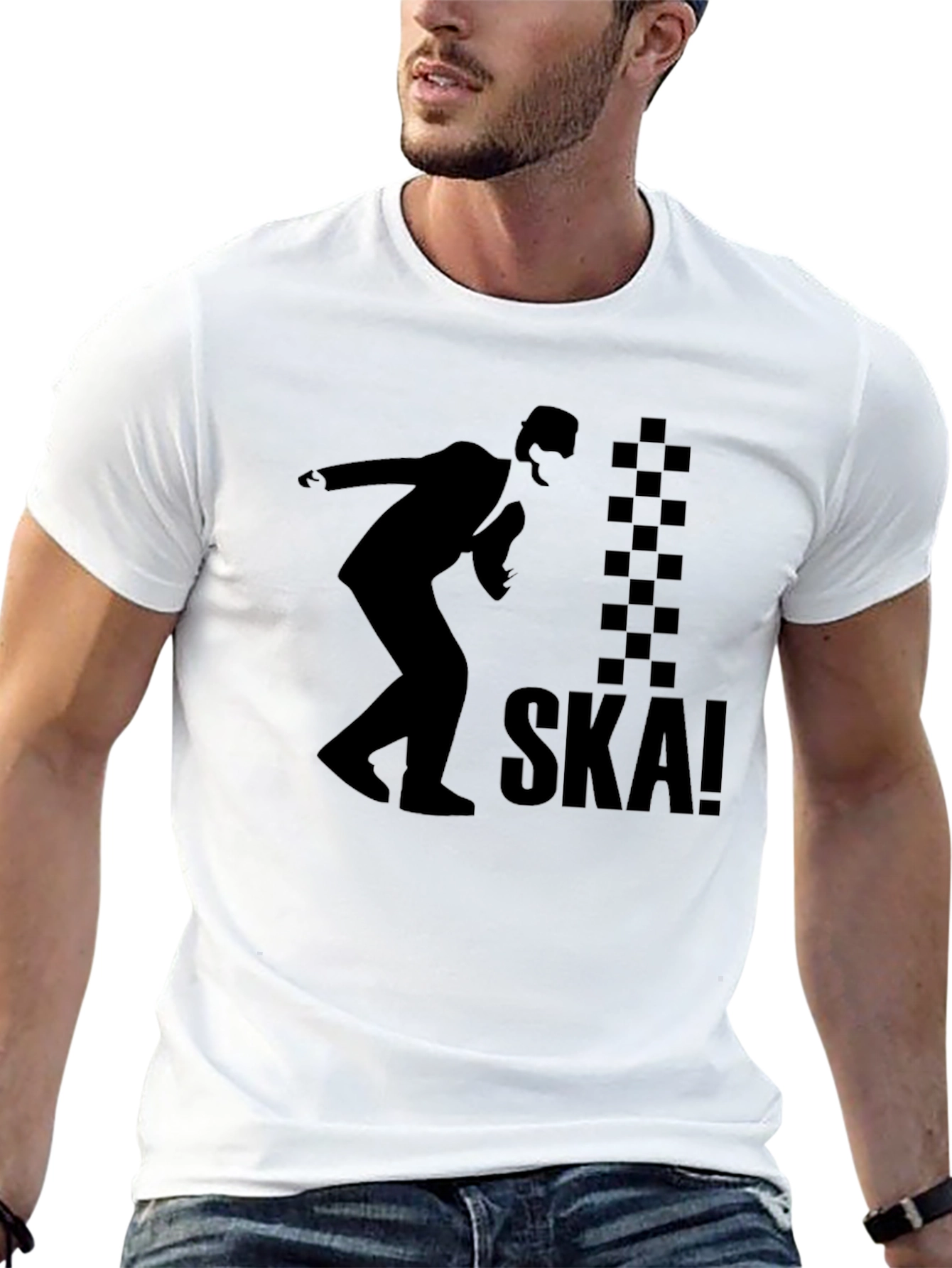 Ska! Mens Graphic Tee - Classic Music Style