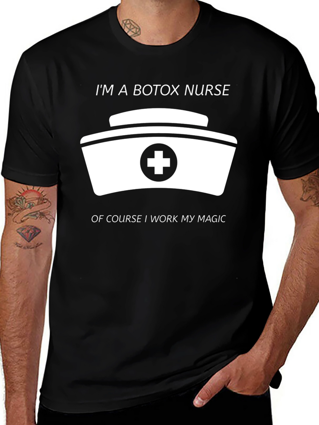 Botox Nurse T-Shirt - I Work My Magic!