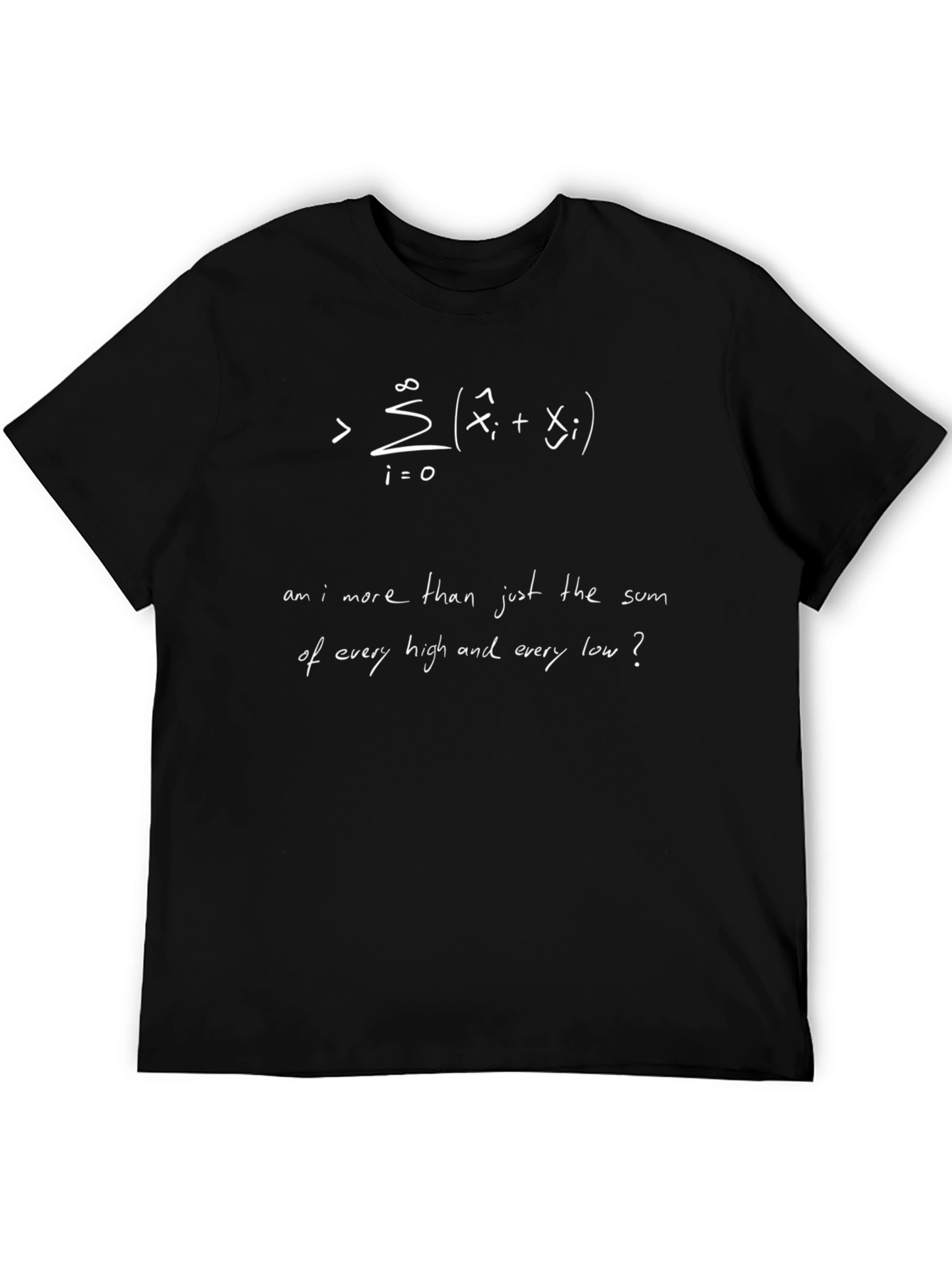 Math Equation T-Shirt - Sum of Experiences