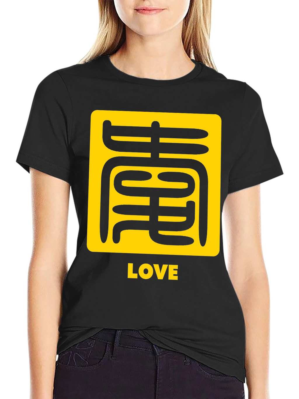 Love Graphic Tee - Asian Inspired Design