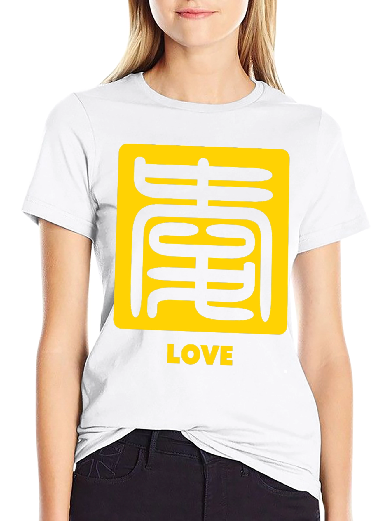 Love Graphic Tee - Asian Inspired Design
