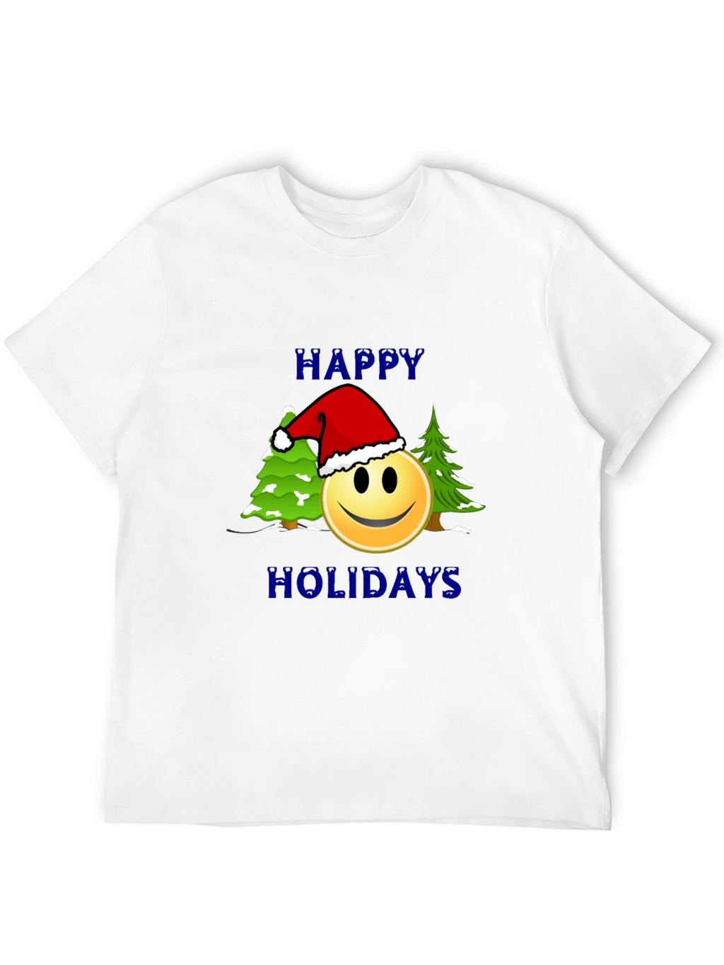 Holiday Smiley T-Shirt - Festive & Fun!
