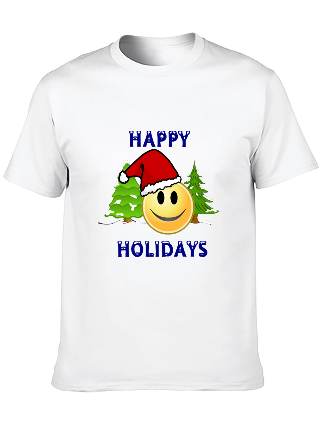 Holiday Smiley T-Shirt - Festive & Fun!