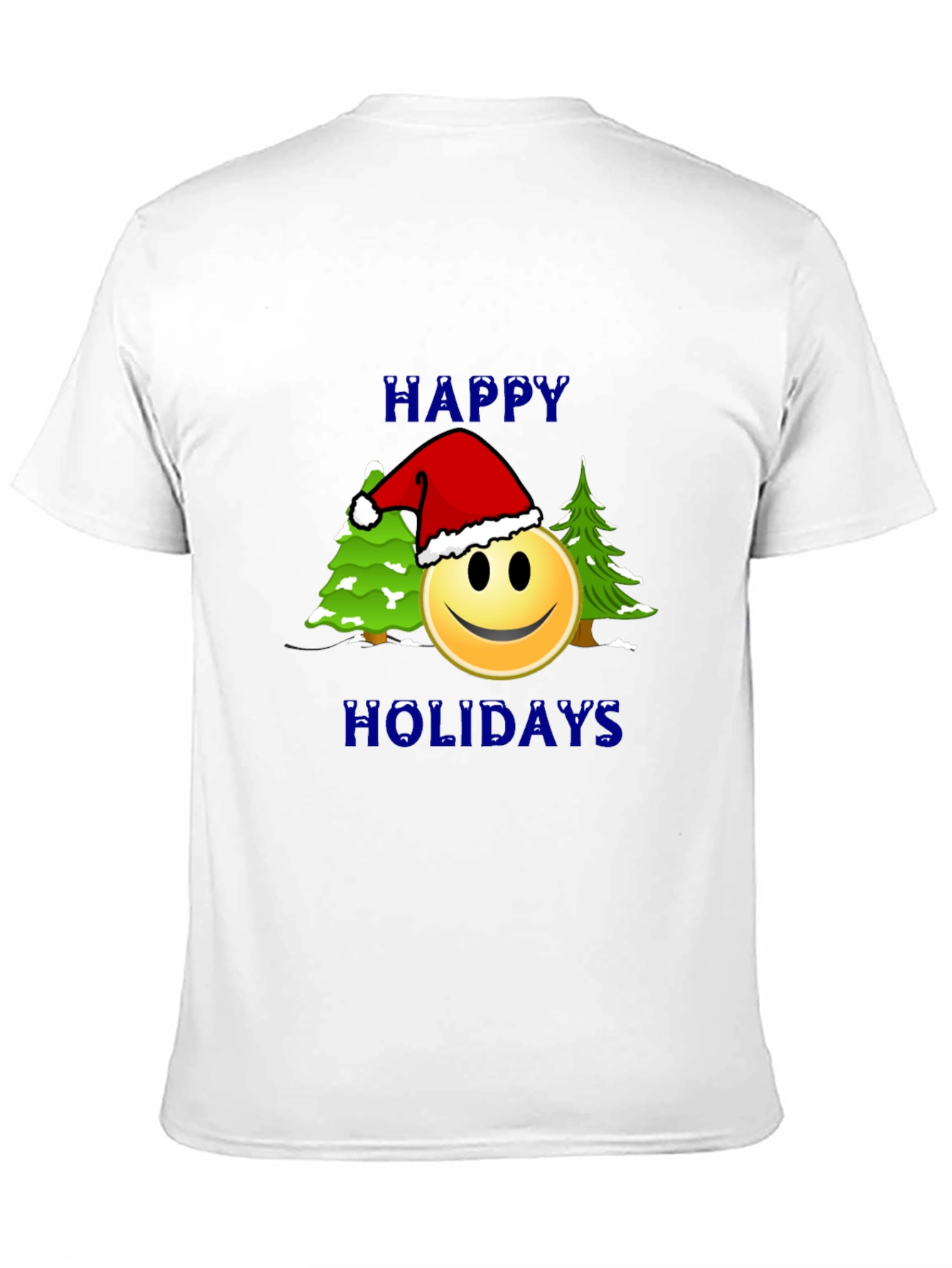 Holiday Smiley T-Shirt - Festive & Fun!