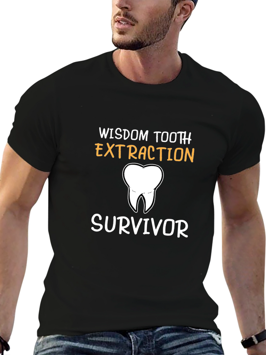 Wisdom Tooth Extraction Survivor Graphic Tee