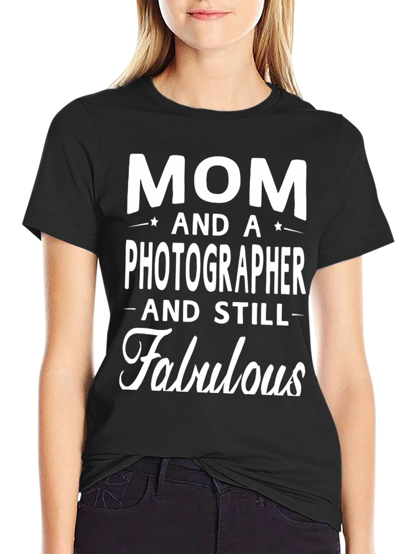 Mom Photographer Fabulous Graphic T-Shirt