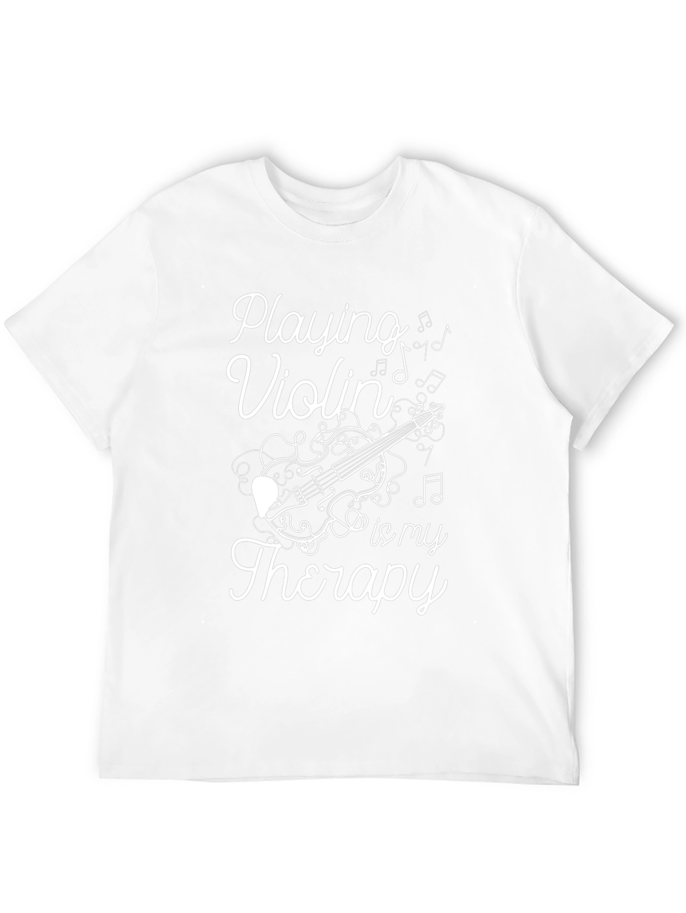 Playing Violin is My Therapy Graphic Tee