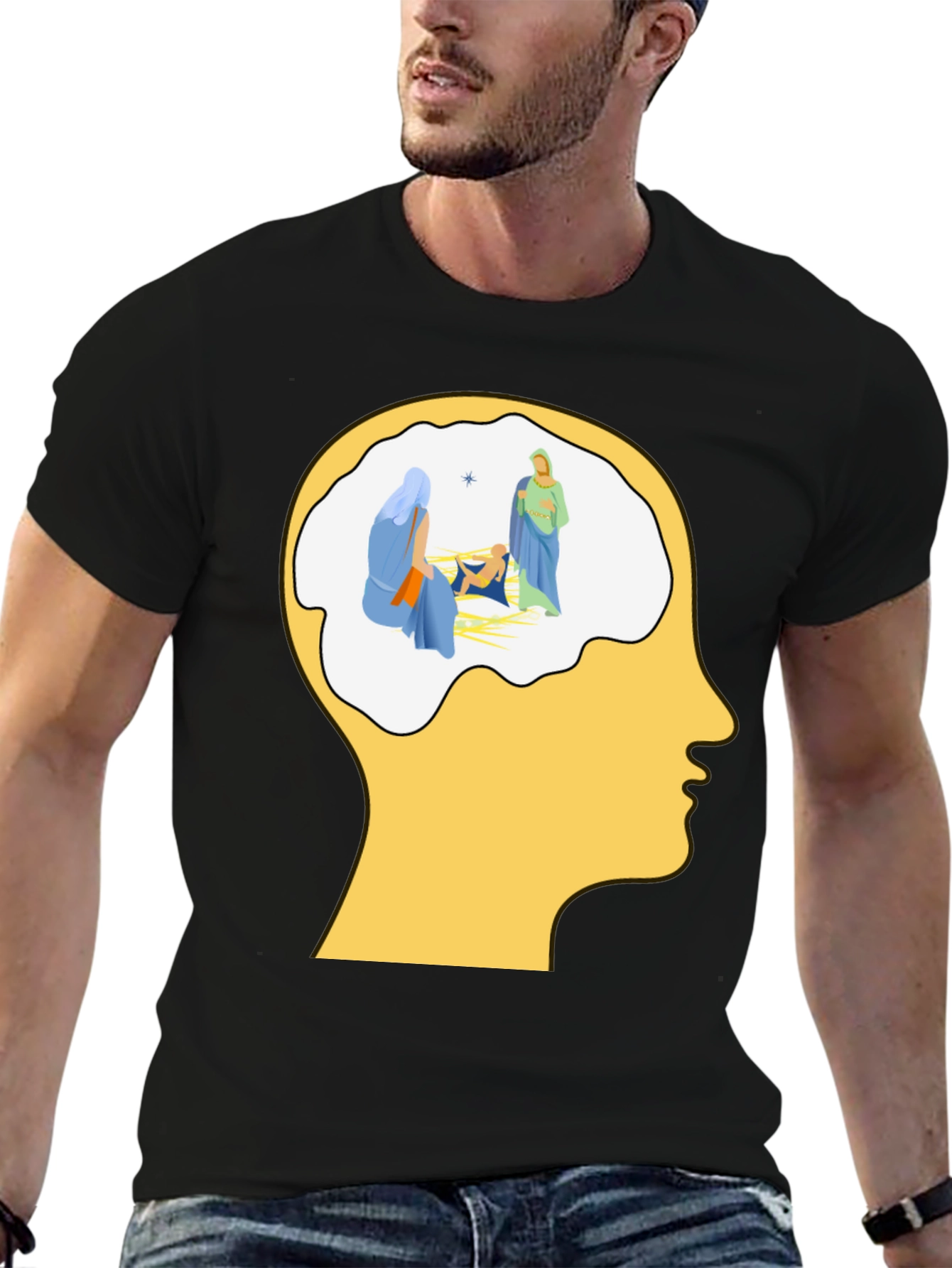 Nativity Scene Mind T-Shirt