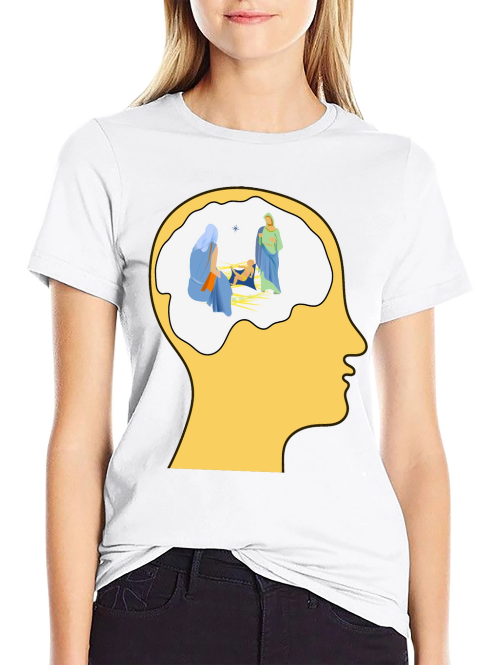 Nativity Scene Mind T-Shirt