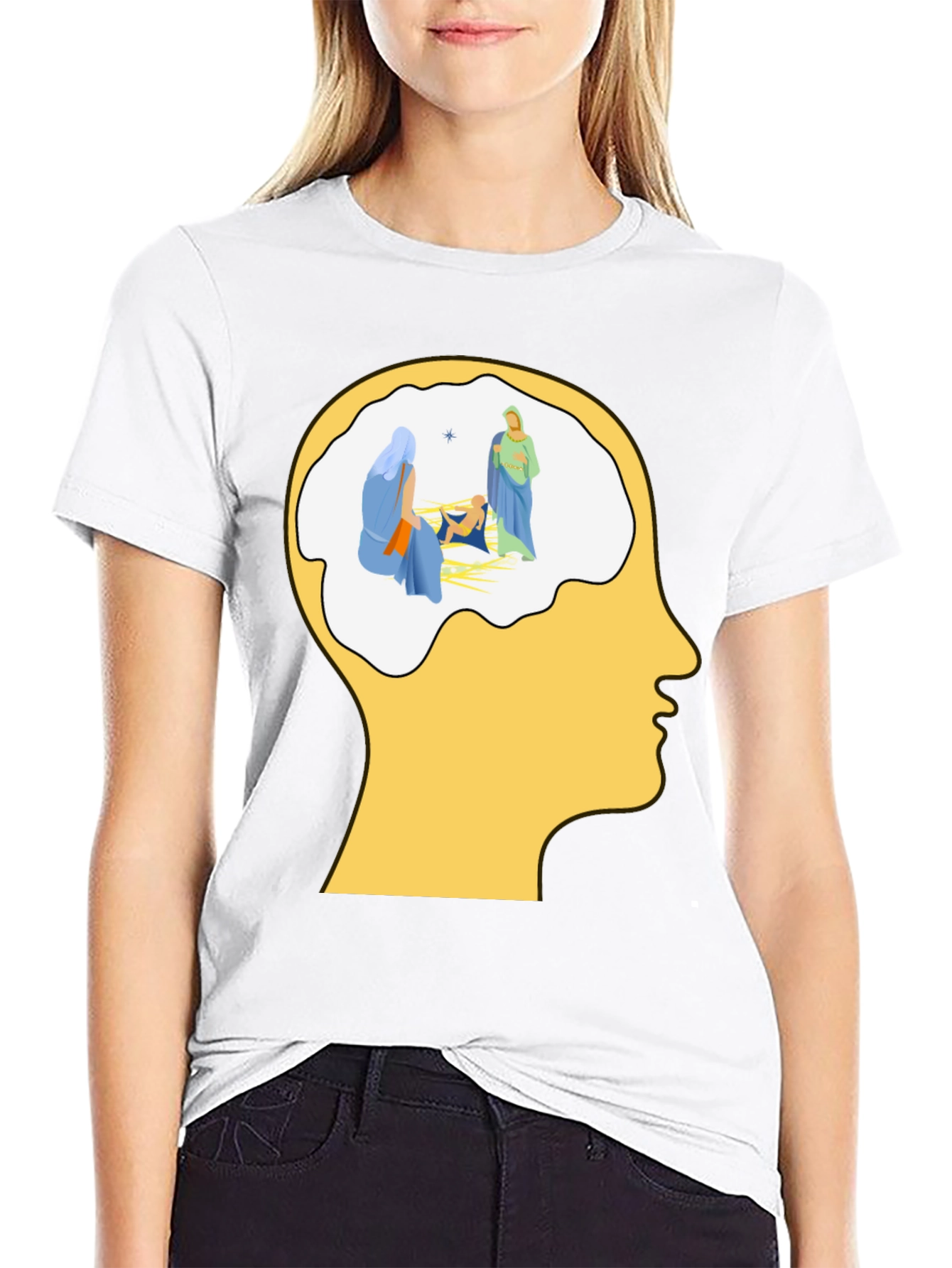 Nativity Scene Mind T-Shirt