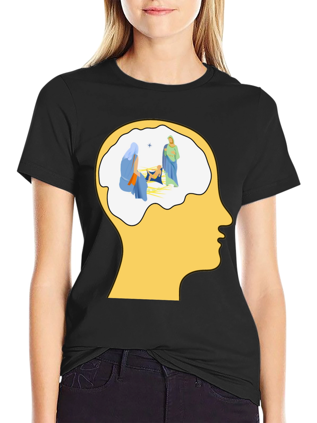 Nativity Scene Mind T-Shirt