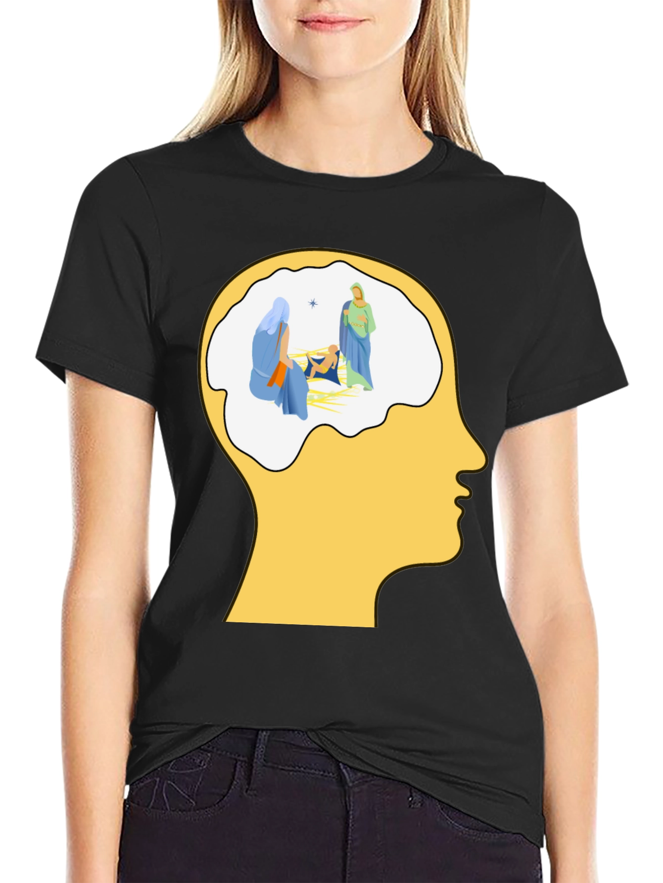 Nativity Scene Mind T-Shirt