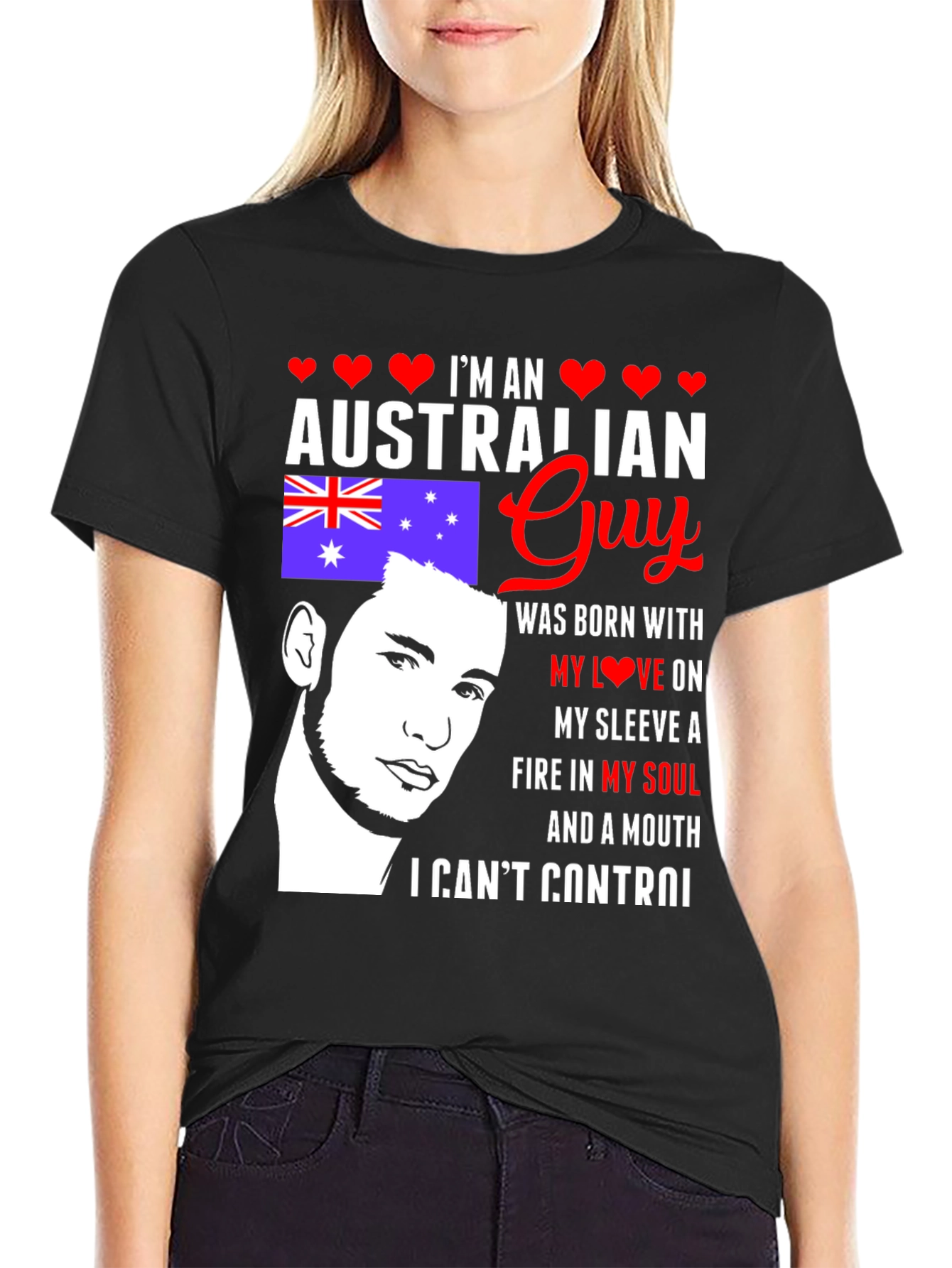 Australian Guy Graphic Tee