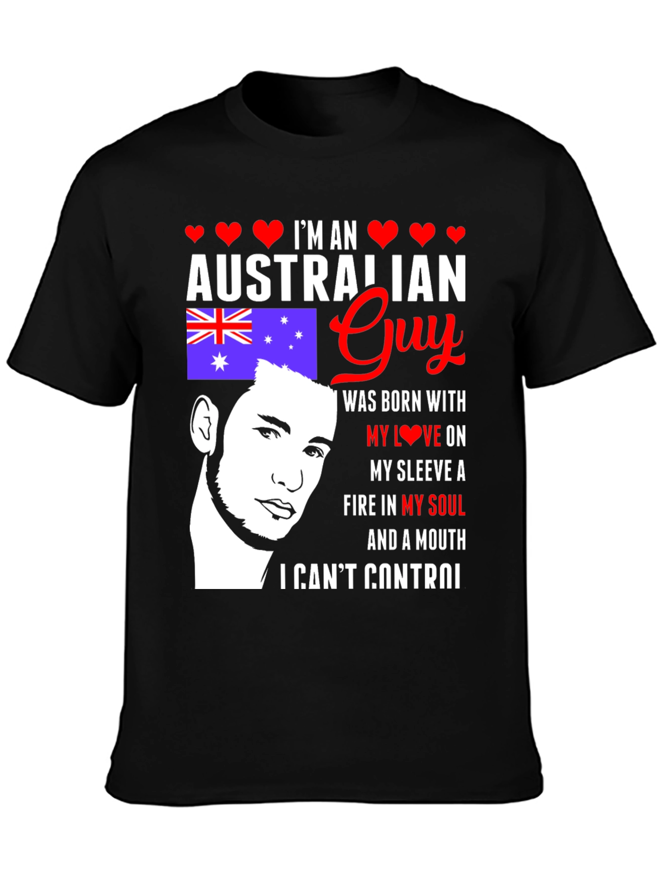 Australian Guy Graphic Tee