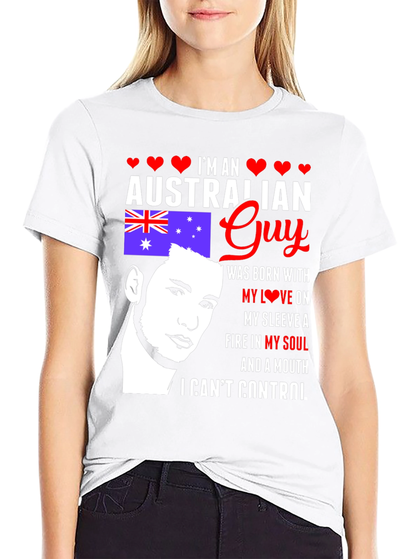 Australian Guy Graphic Tee