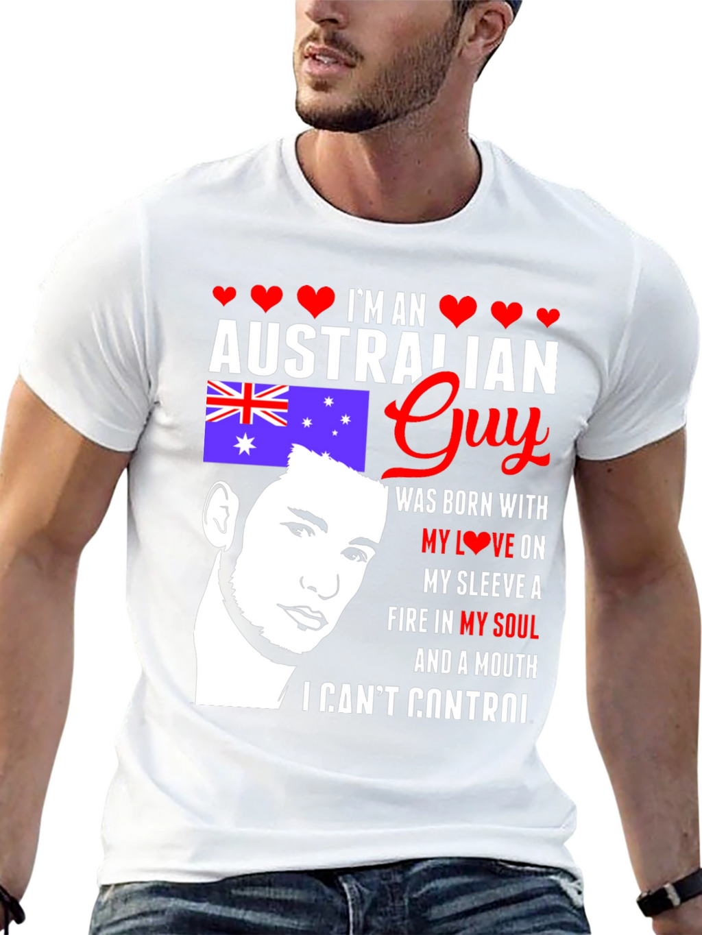 Australian Guy Graphic Tee