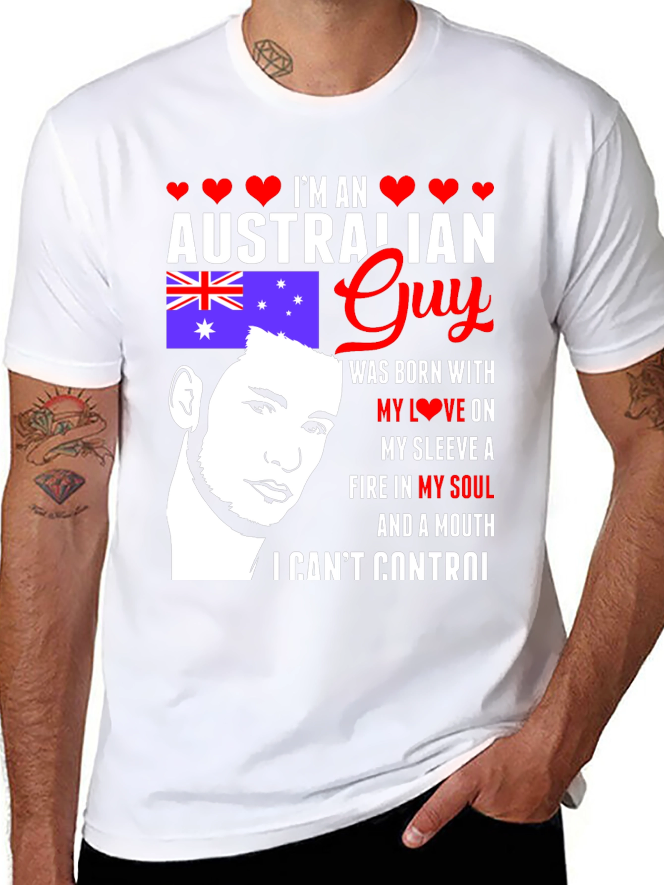 Australian Guy Graphic Tee
