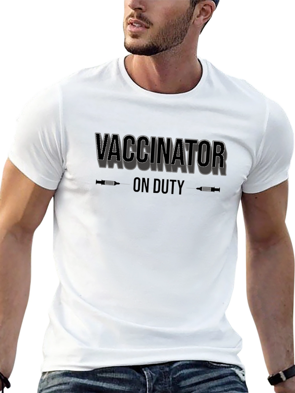 Vaccinator on Duty Graphic Tee