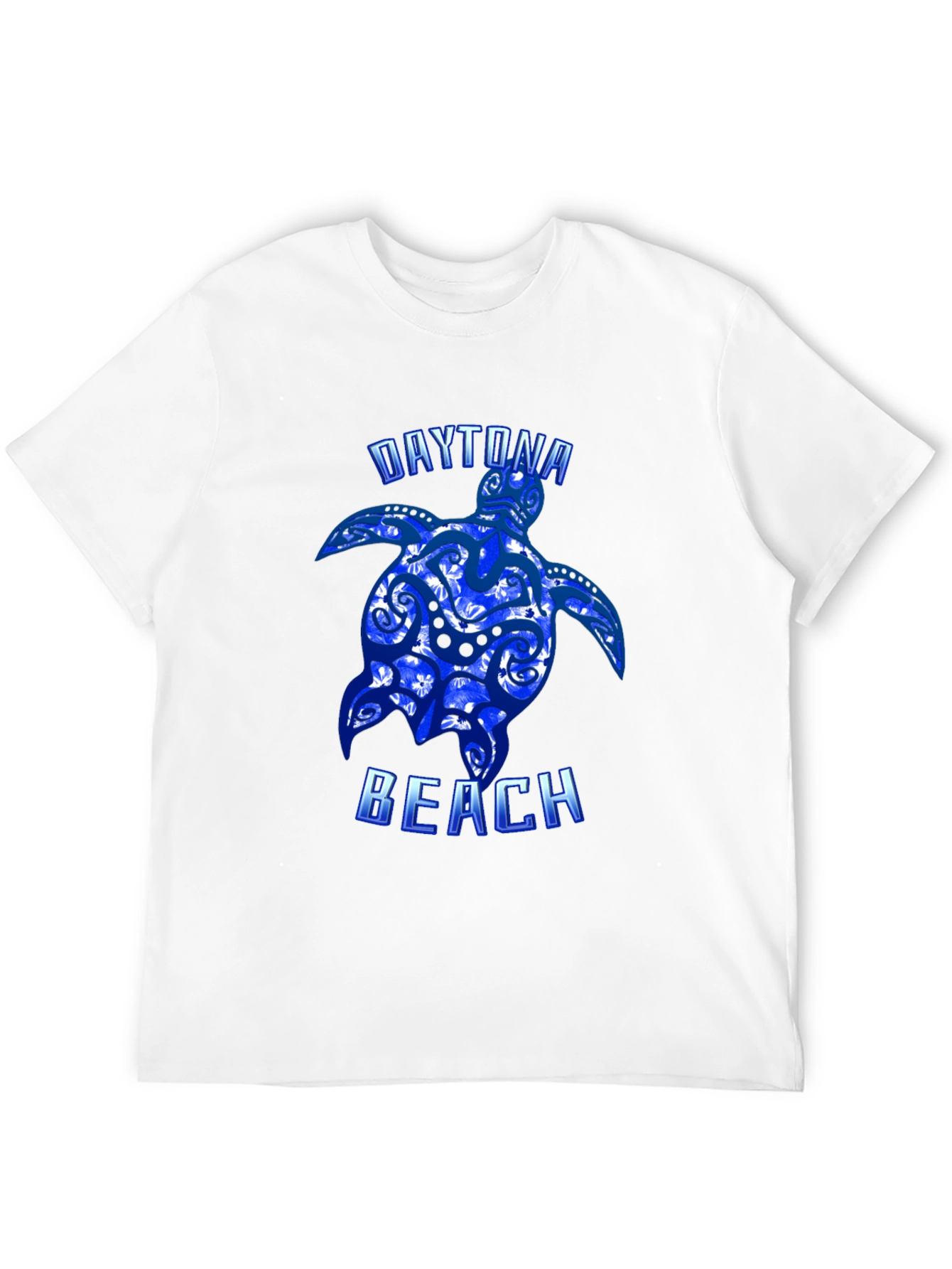 Daytona Beach Turtle Graphic Tee - Black