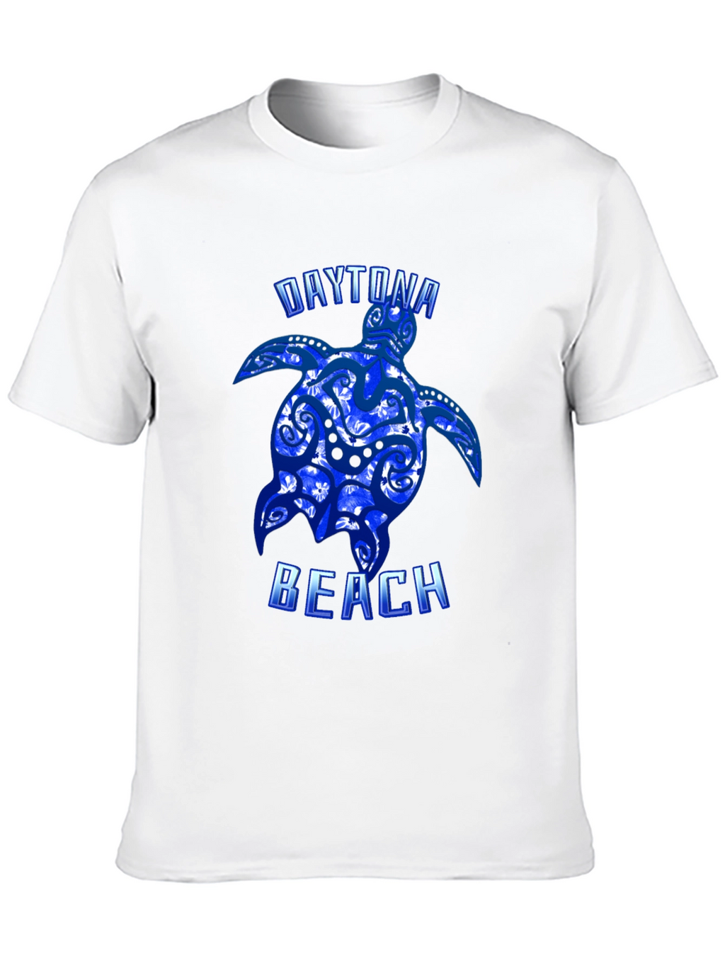 Daytona Beach Turtle Graphic Tee - Black