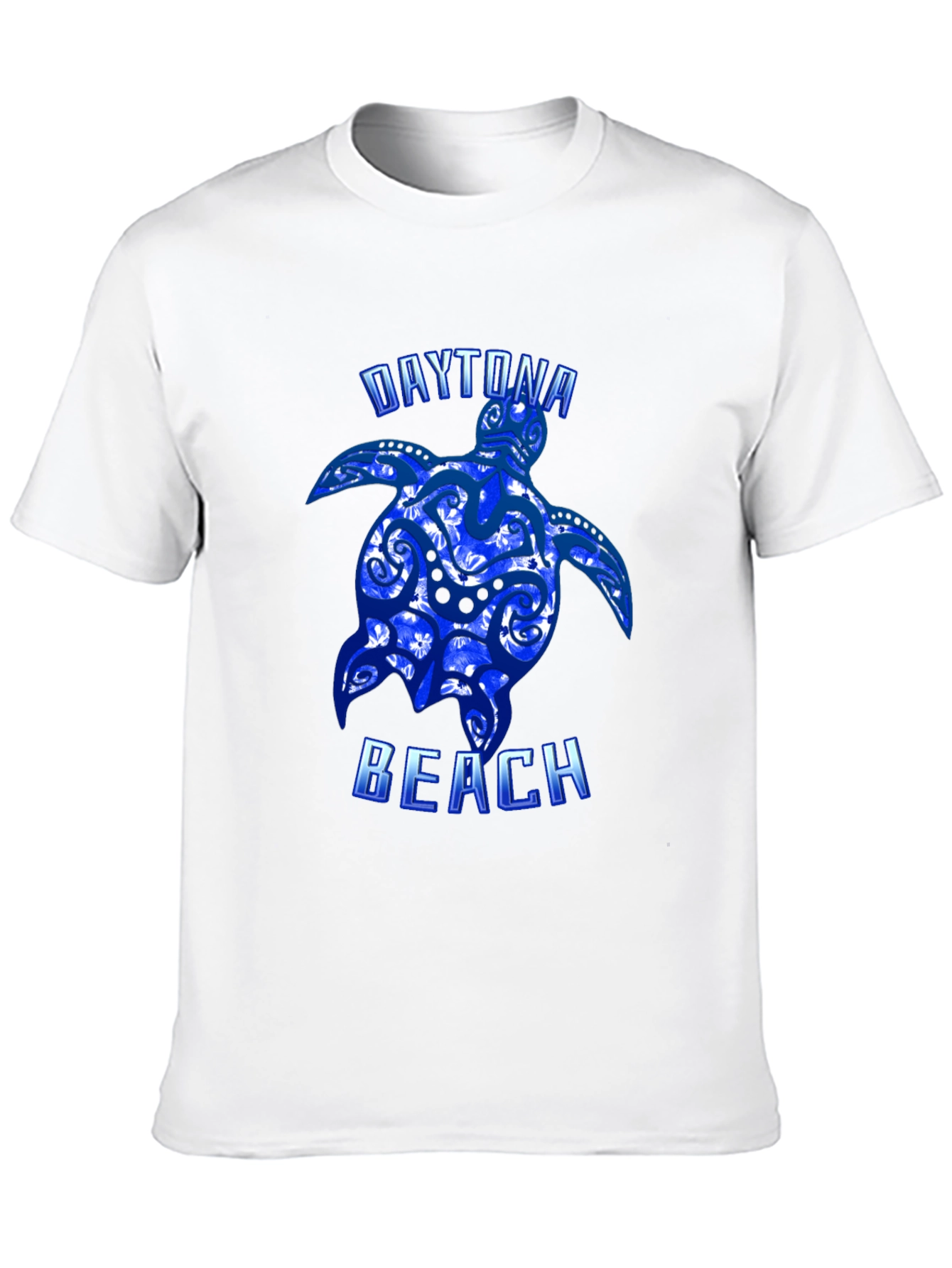 Daytona Beach Turtle Graphic Tee - Black