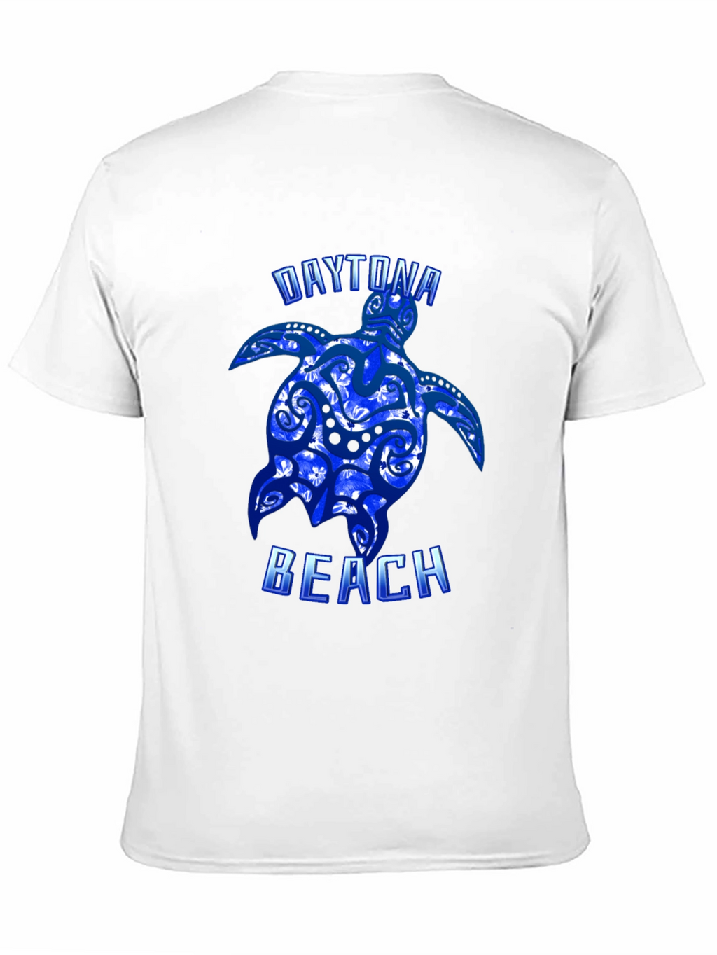 Daytona Beach Turtle Graphic Tee - Black