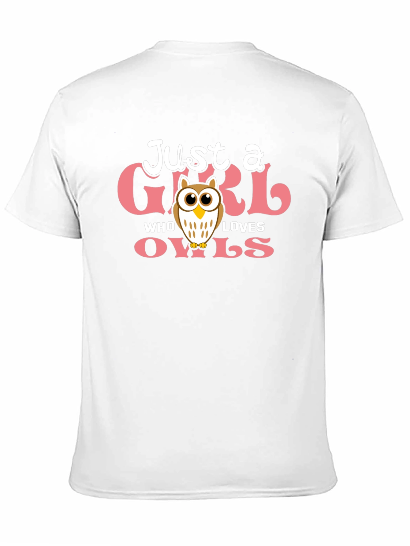 Just a Girl Who Loves Owls T-Shirt