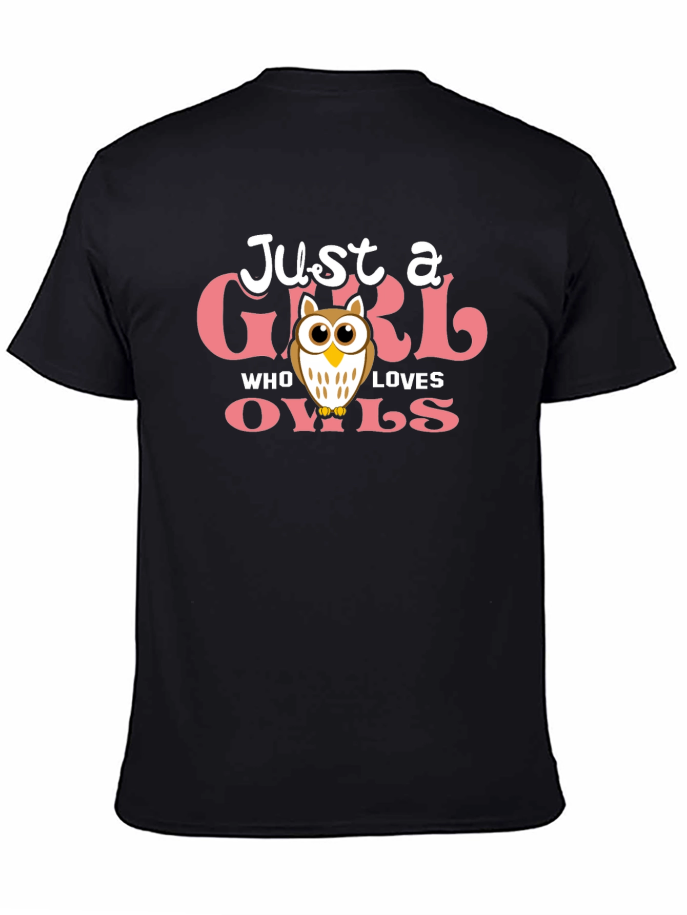 Just a Girl Who Loves Owls T-Shirt
