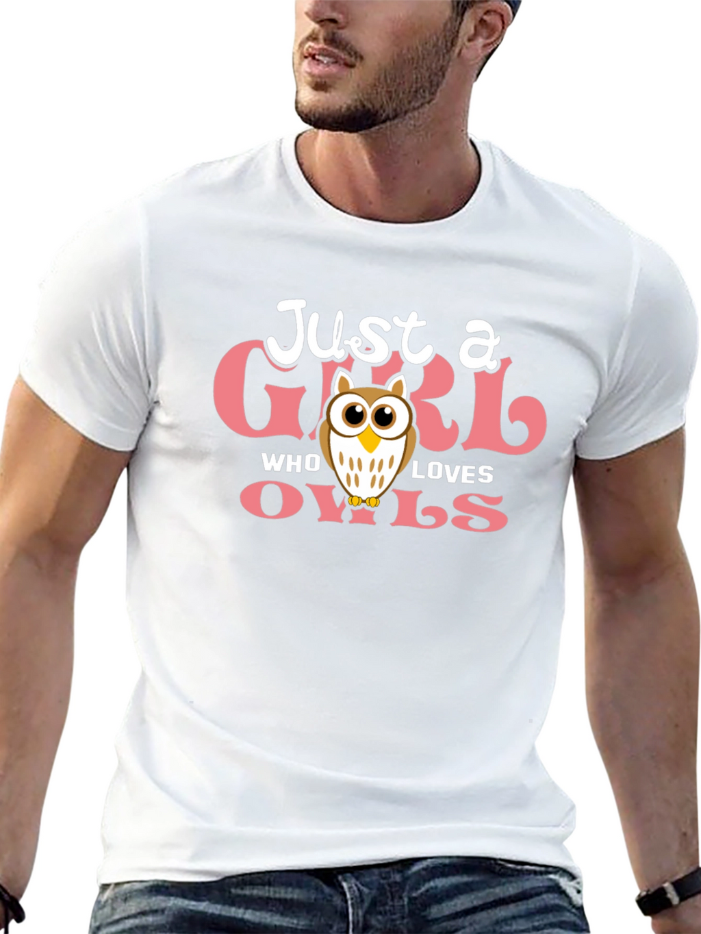 Just a Girl Who Loves Owls T-Shirt