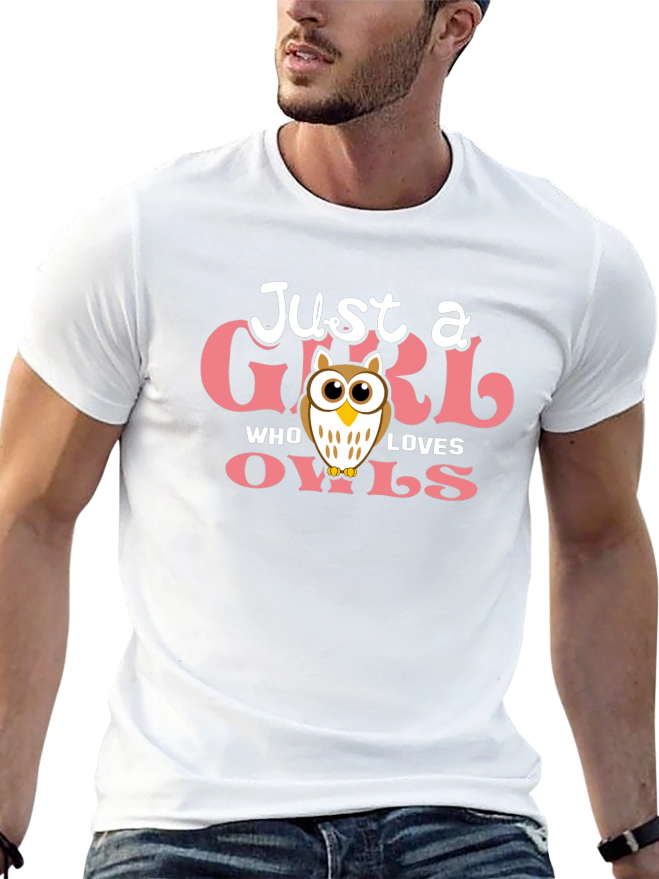 Just a Girl Who Loves Owls T-Shirt