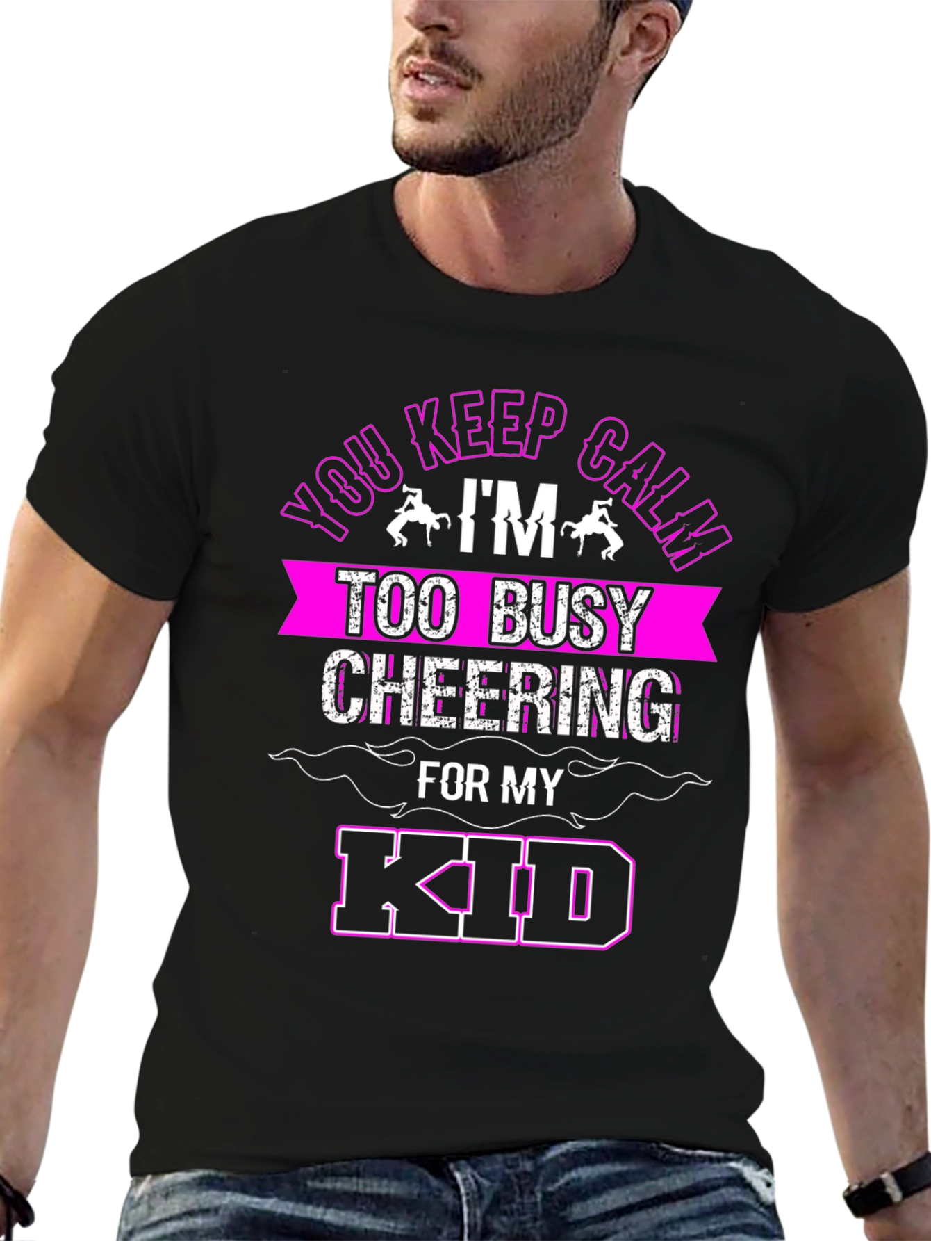 Keep Calm Cheering for My Kid T-Shirt