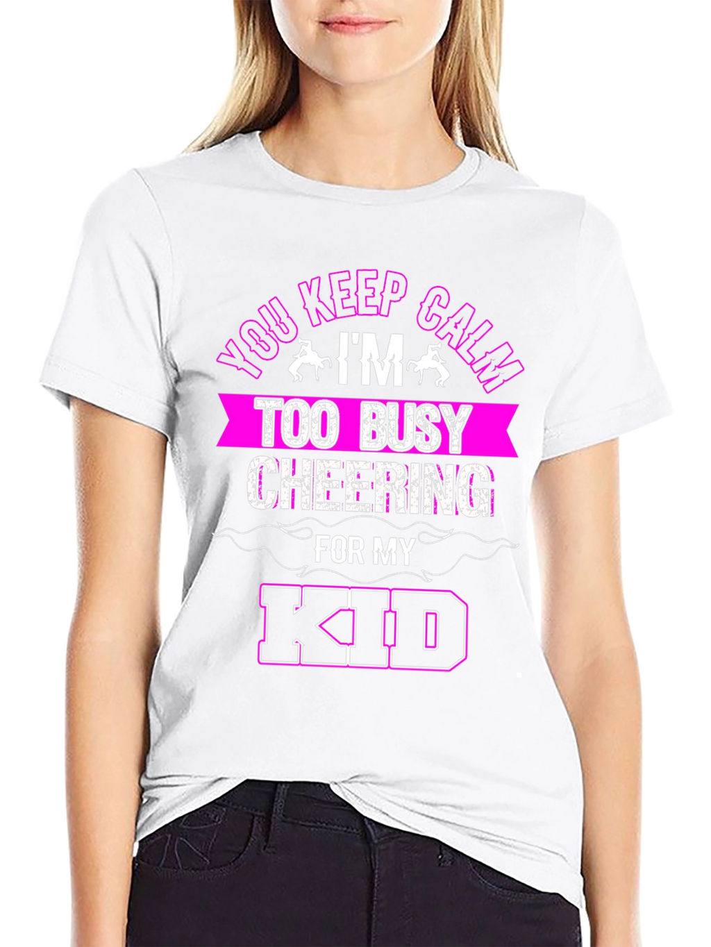 Keep Calm Cheering for My Kid T-Shirt