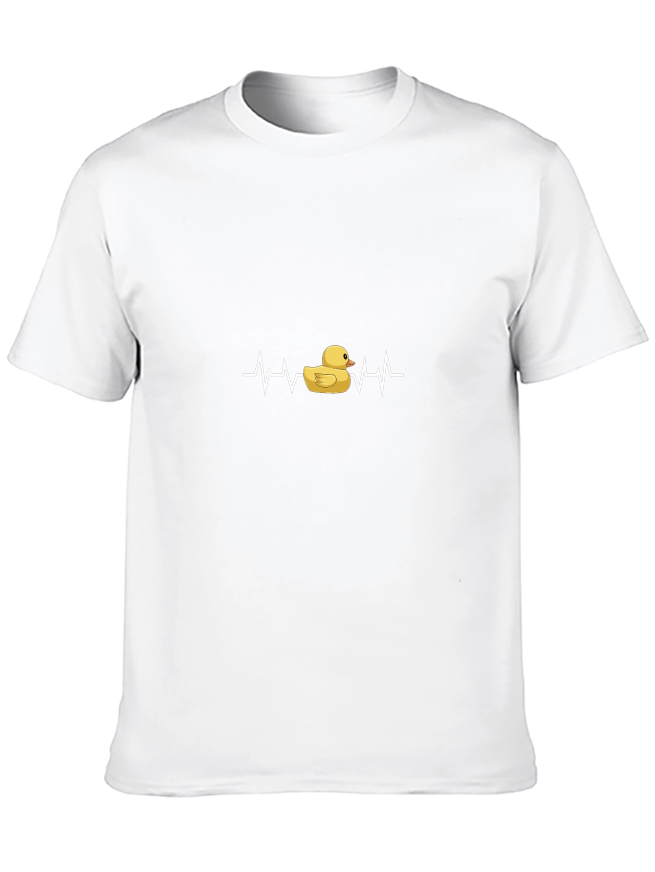 Rubber Duck Heartbeat Graphic Tee