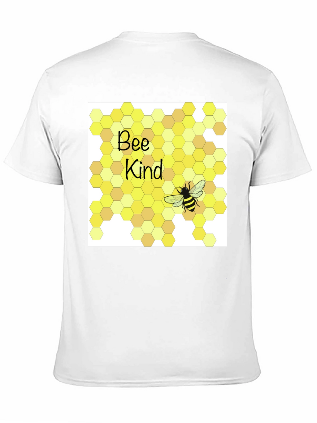 Bee Kind T-Shirt Honeycomb Graphic Tee