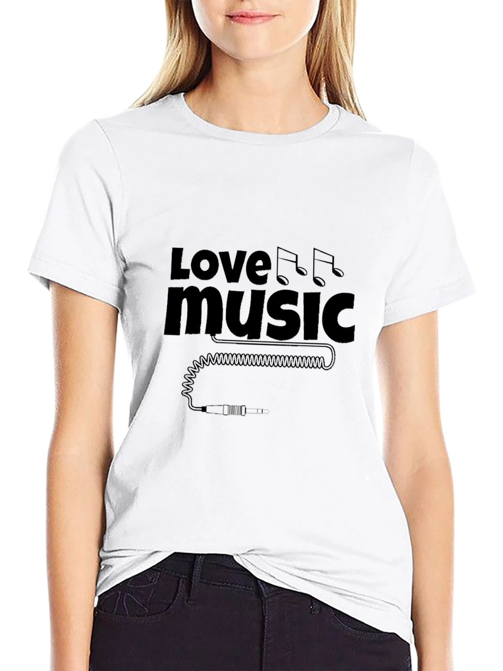 Love Music Graphic Tee