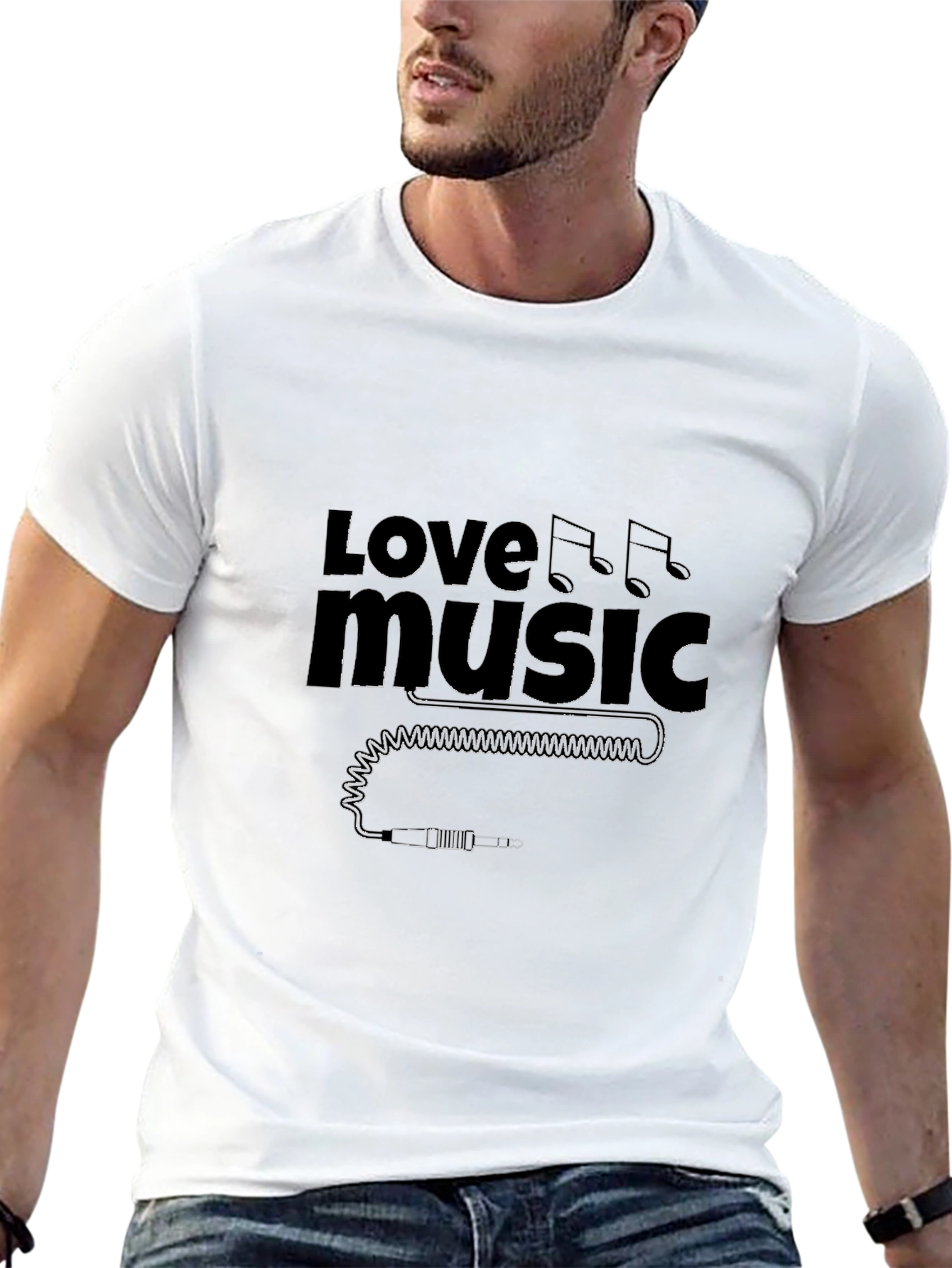 Love Music Graphic Tee