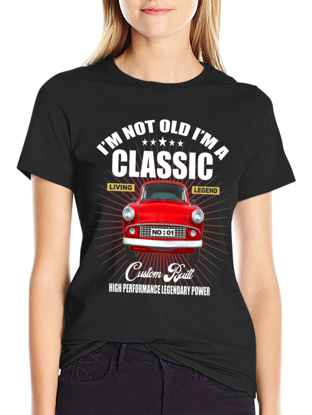 Classic Car T-Shirt: Im Not Old Im A Classic