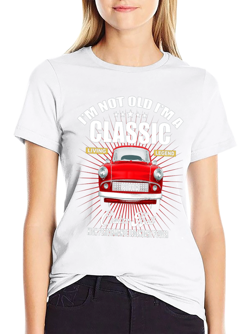 Classic Car T-Shirt: Im Not Old Im A Classic