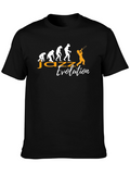 Jazz Evolution Graphic T-Shirt - Black