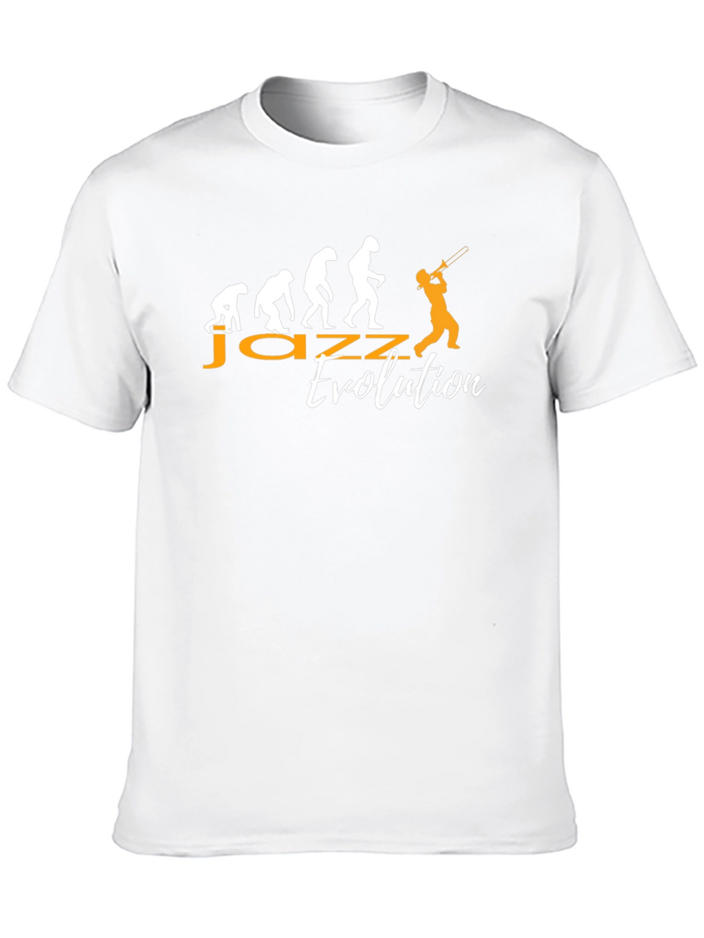 Jazz Evolution Graphic T-Shirt - Black