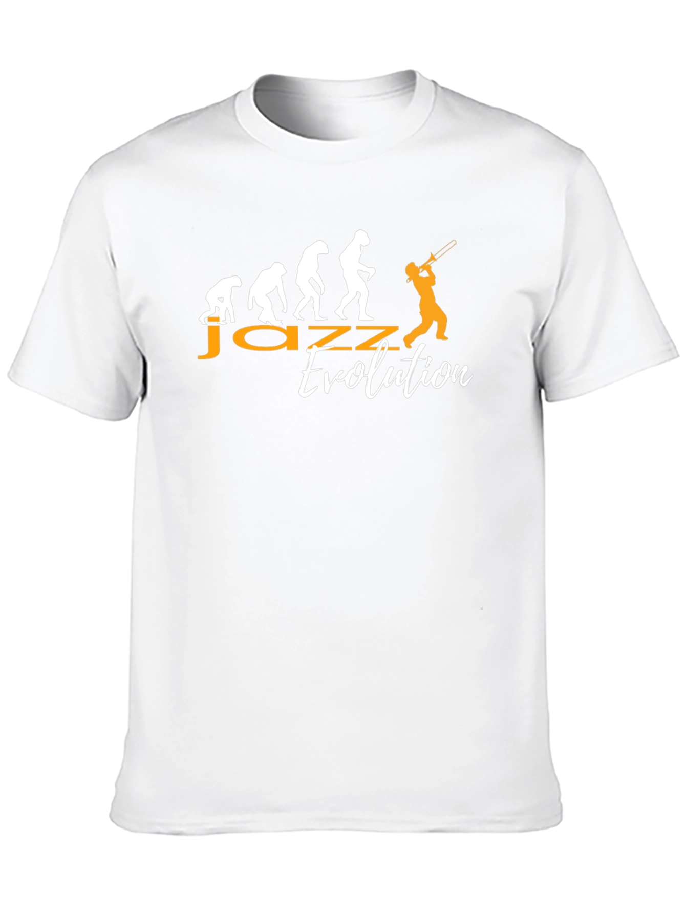 Jazz Evolution Graphic T-Shirt - Black