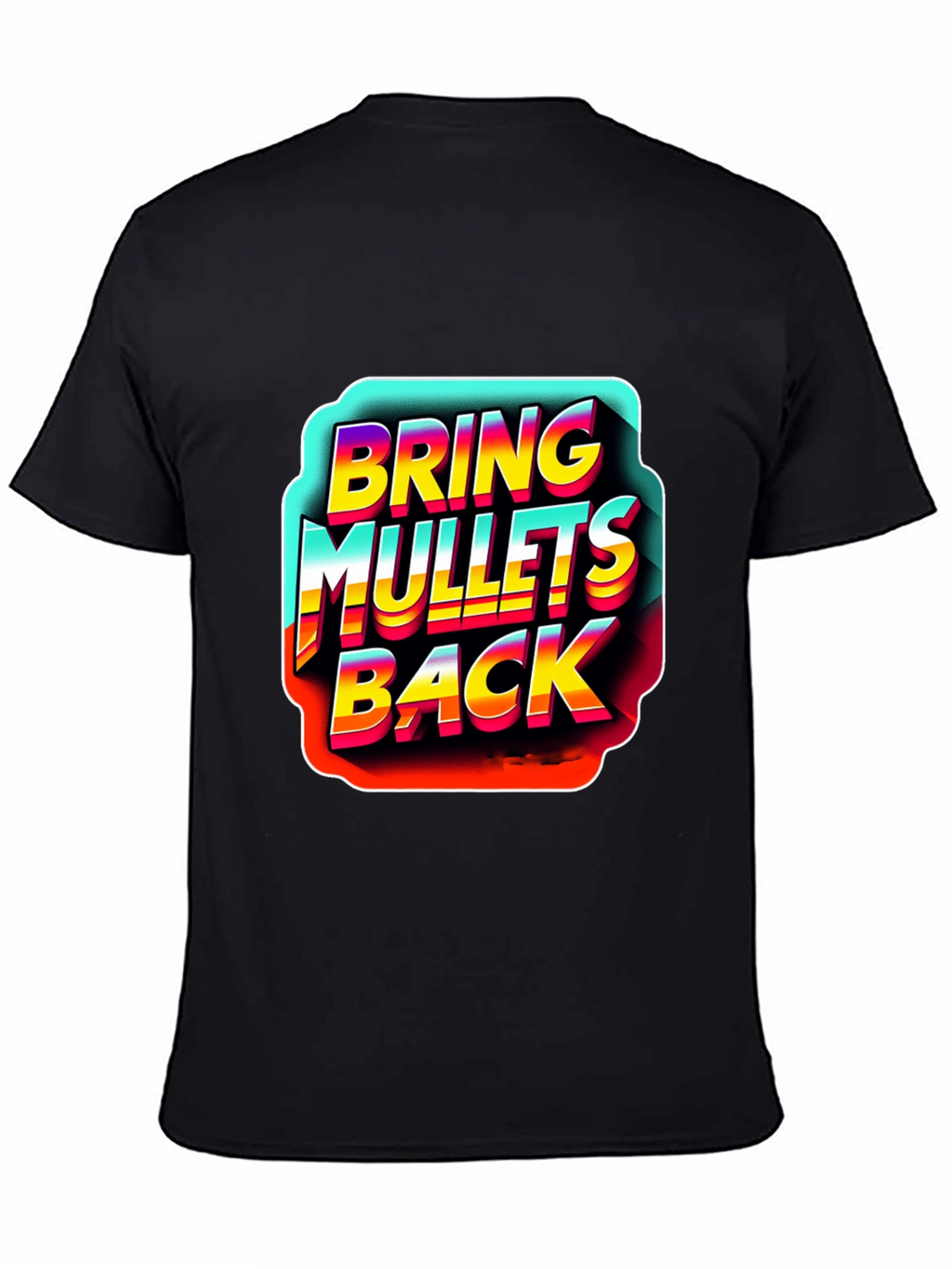 Bring Mullets Back T-Shirt Retro Style Design