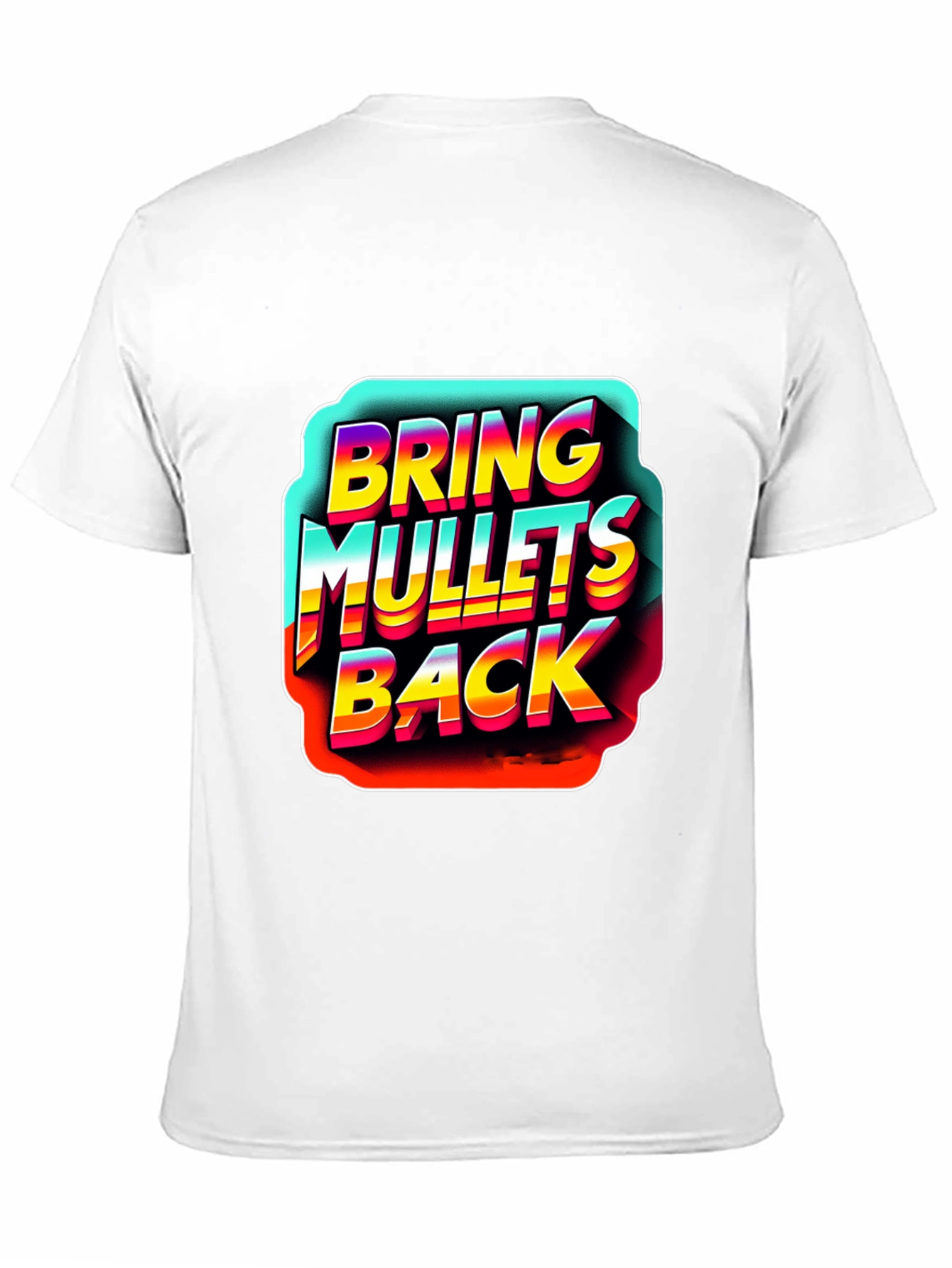 Bring Mullets Back T-Shirt Retro Style Design