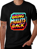 Bring Mullets Back T-Shirt Retro Style Design