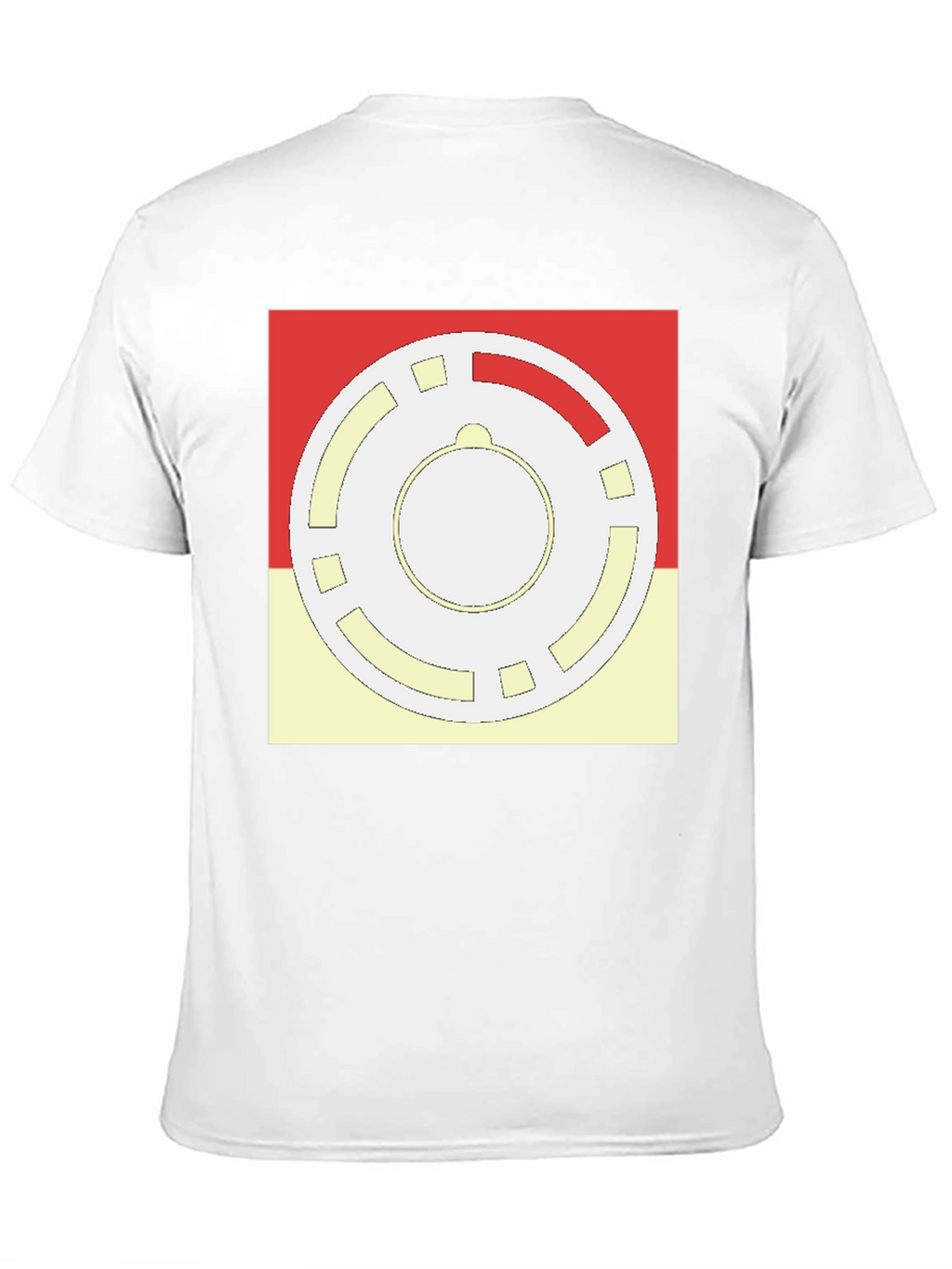 Geometric Pattern Graphic Tee