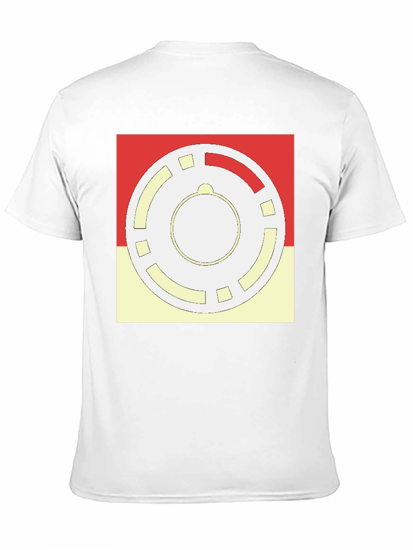 Geometric Pattern Graphic Tee