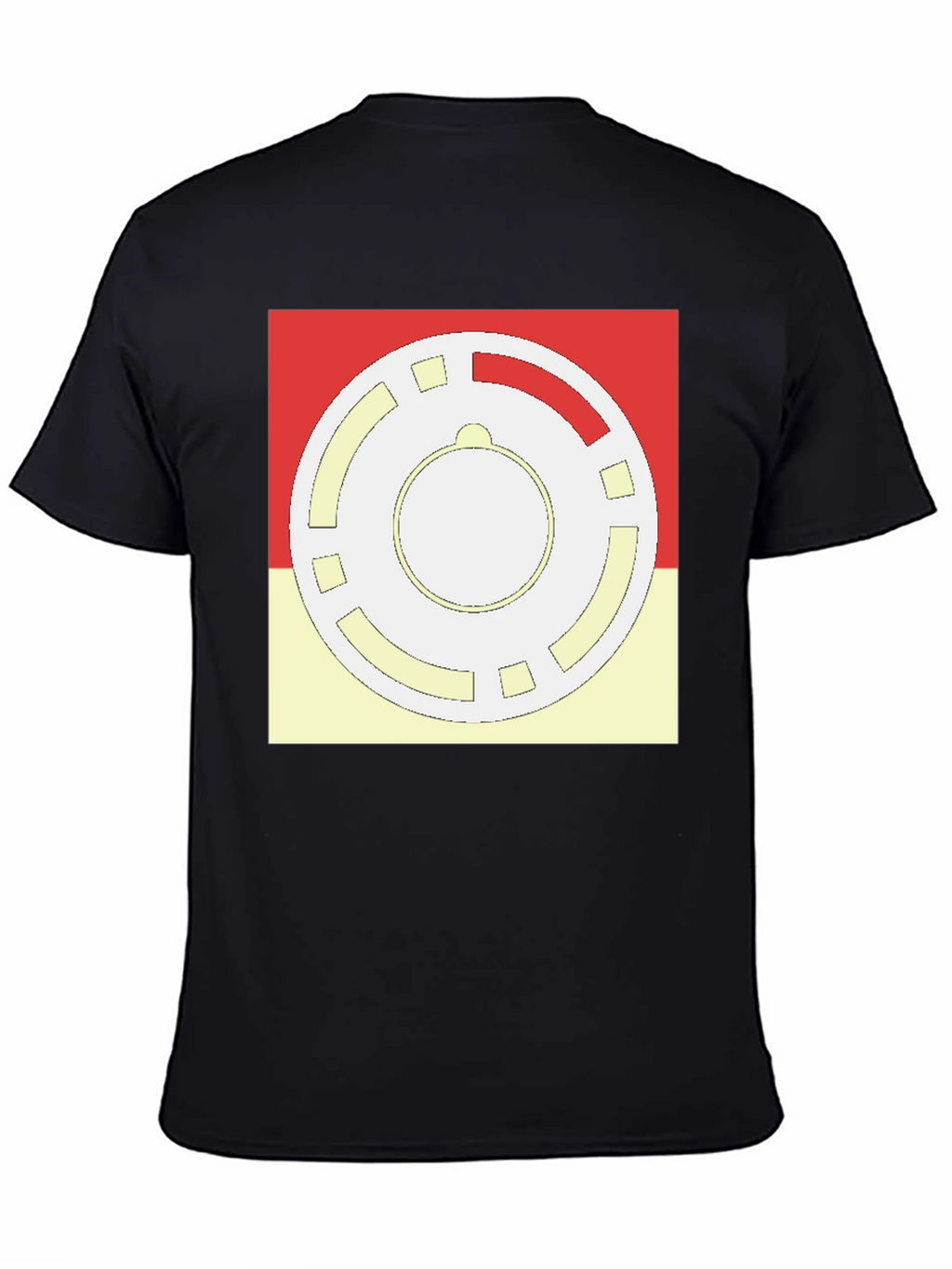 Geometric Pattern Graphic Tee